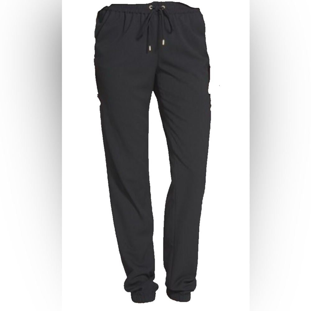 MICHAEL Michael Kors Black Jogger Trousers Size 4